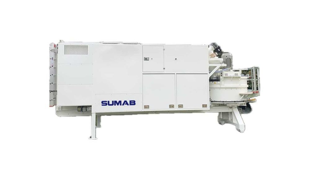 Мобильный грунтосмесительный завод SUMAB C30 Швеция