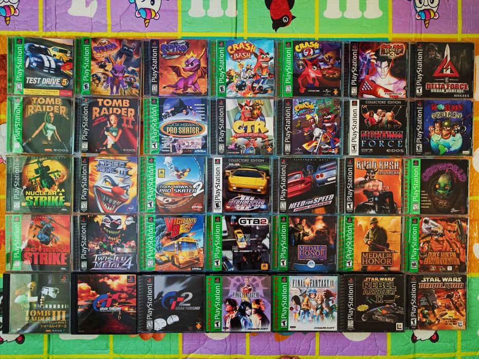 Ps1 игры на дисках лицензионные