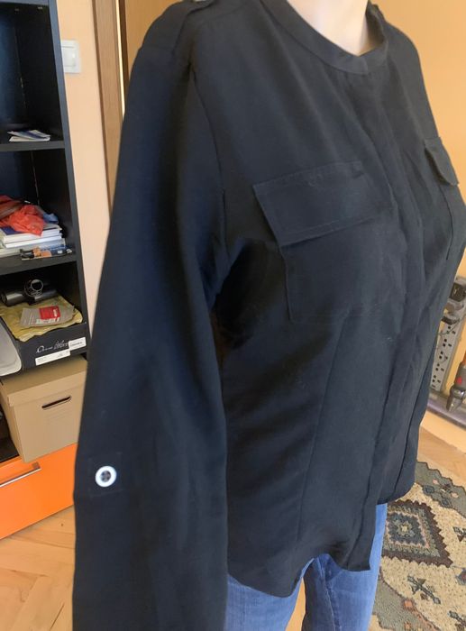 Елегантна черна риза Calvin Klein, размер XS/S