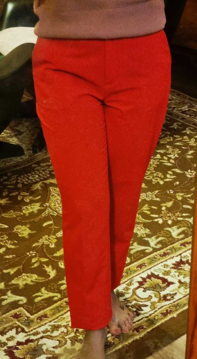 Pantaloni  clasici rosii