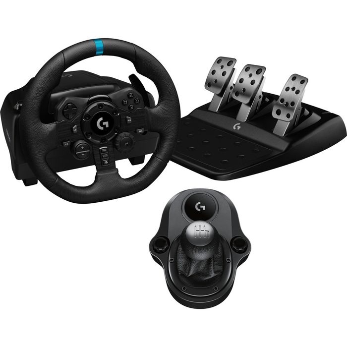 Vând volan Logitech g923 + schimbator