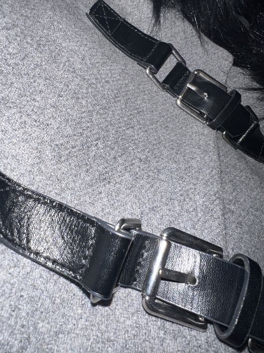 Сиво официално палто STRADIVARIUS