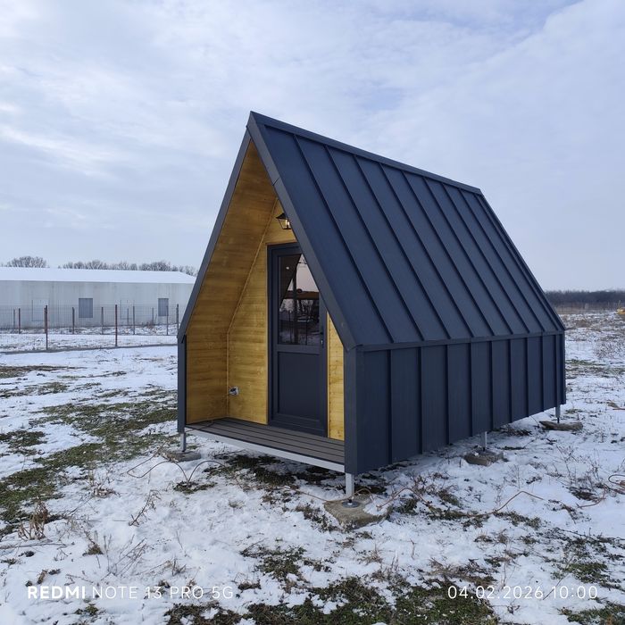 Cabana mobila A-Frame