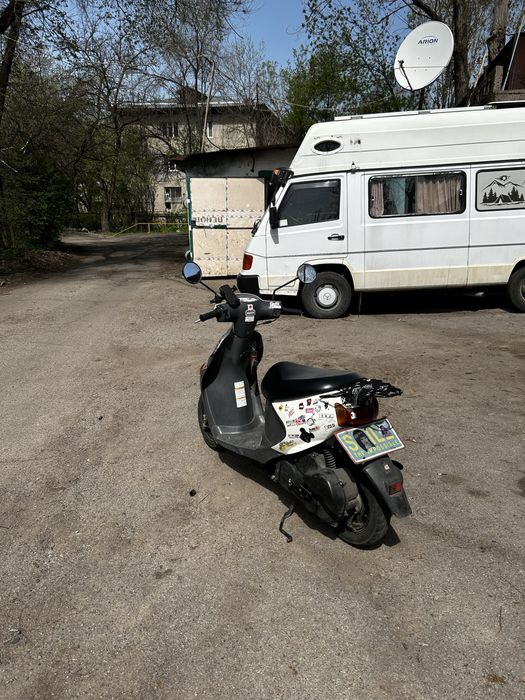 suzuki lets 4 мопед