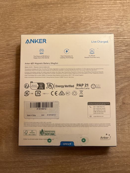 Anker 621 Baterie Magnetica (MagGo) nou nout