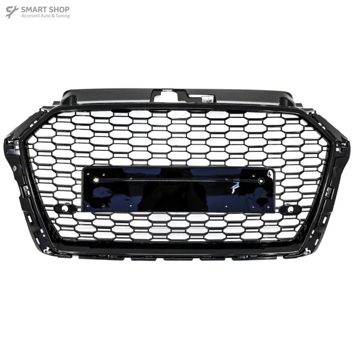 Grila Centrala AUDI A3 8V Facelift (2017-2018) RS3 Design Negru Lucios