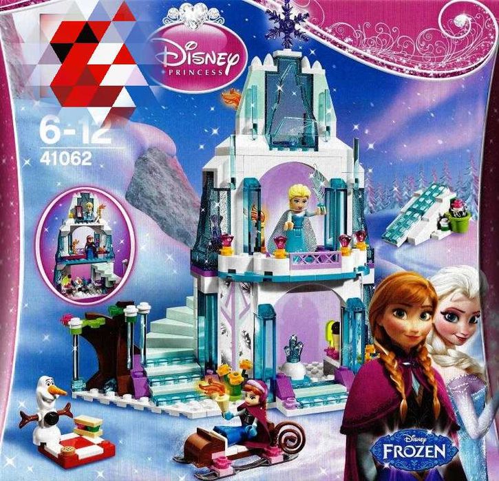NOU TIP le go Disney Castel Palat Frozen Elsei gheata 41062
