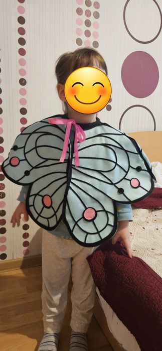 Костюм бабочки (крылья и маска)