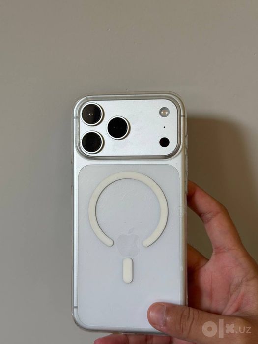 İphone 17 pro max silver 256gb