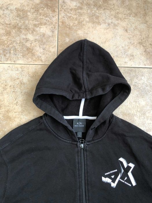 Armani Exchange Full-Zip Hoodie яке L