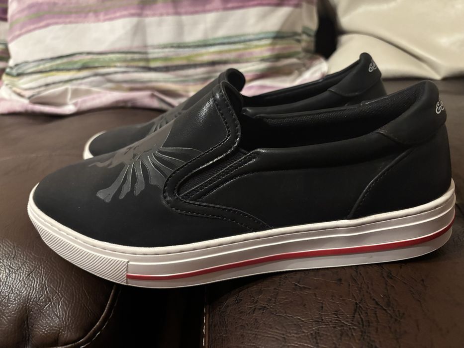 Обувки на пума(ферари) и Ед Харди