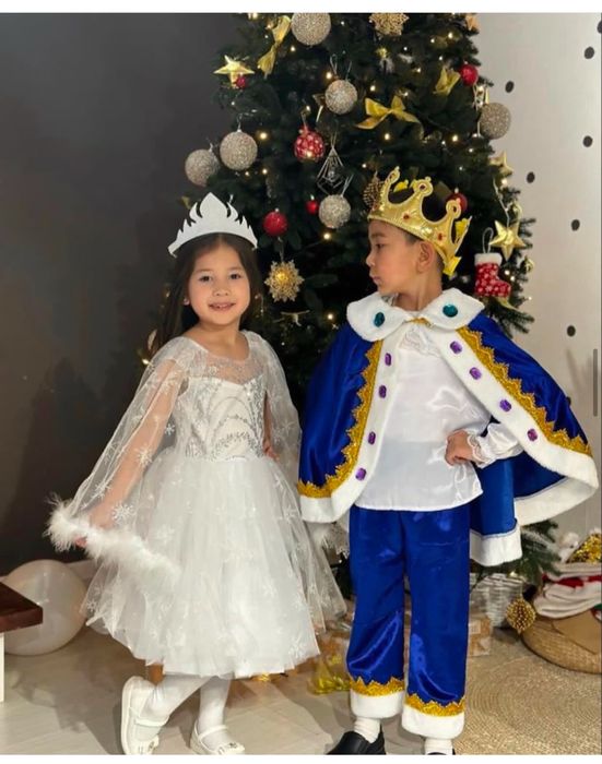 Новогоднее платье Снежинка