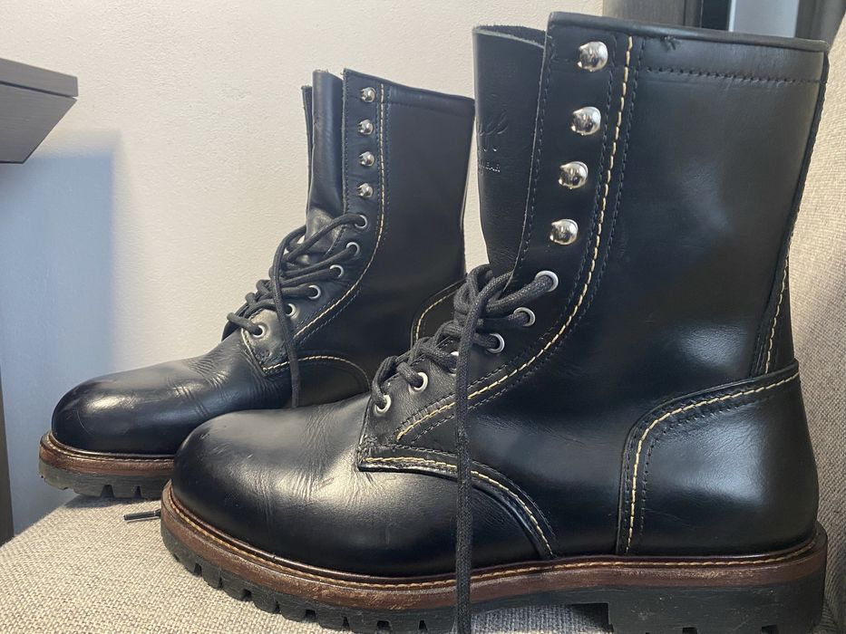 Cizme/bocanci piele naturala 45