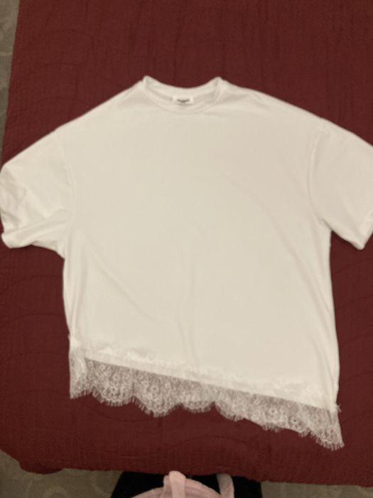 Тениска с дантела s-m