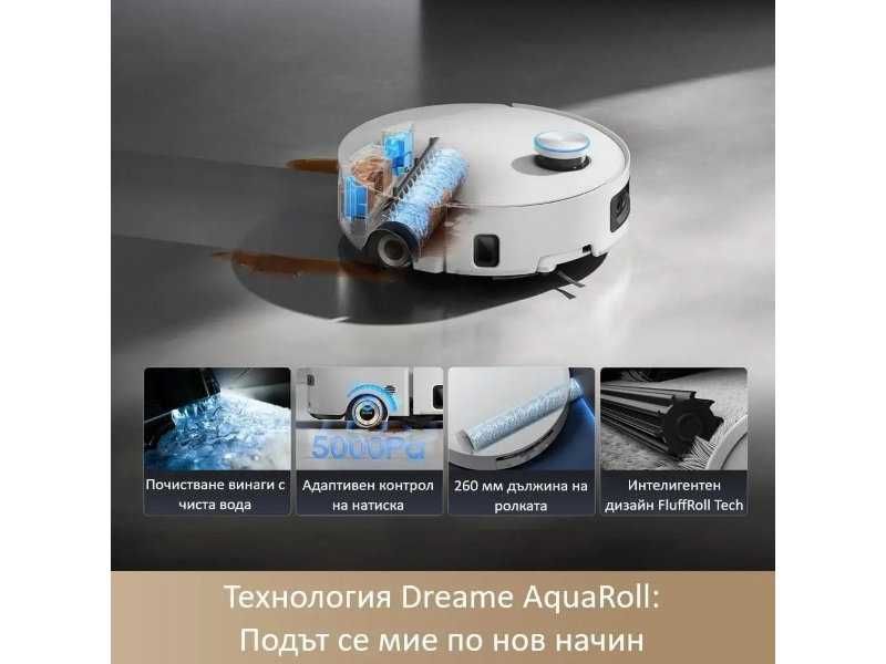 Робот Прахосмукачка Dreame Aqua10 Ultra Roller Complete, 30 000 Pa