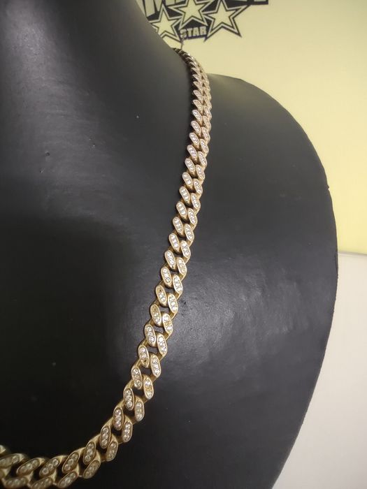 Lant cuban aur 14k (efn)
