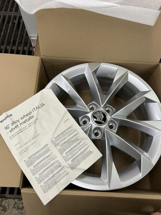 Джанти 16 цола 5х100 Skoda Scala Kamiq Fabia VW T-Cross Taigo Polo