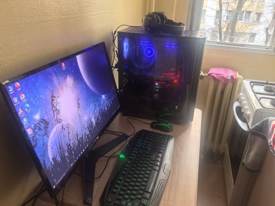 Calculator complet de gaming Ryzen 7 2700X 16gr gtx 1070 8g