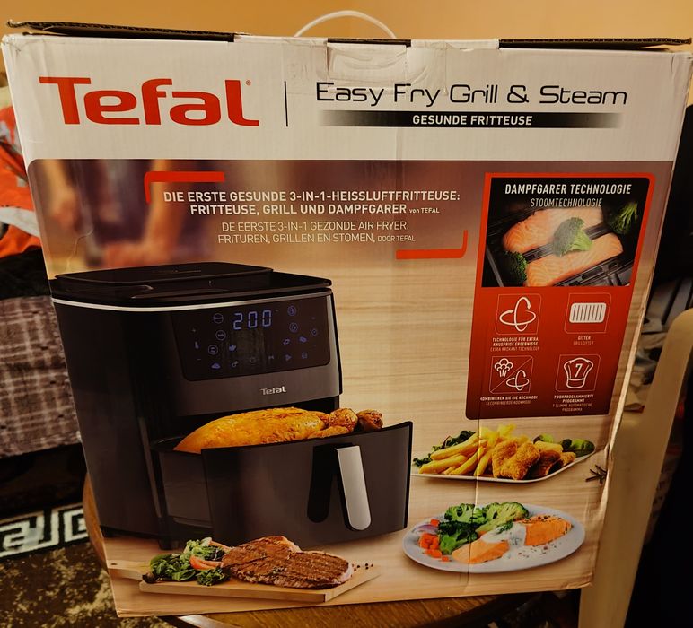 Tefal EasyFry Grill & Steam air fryer FW201815 6.5L15