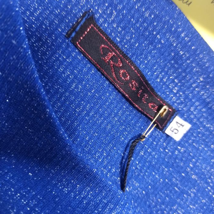 Новое синее платье