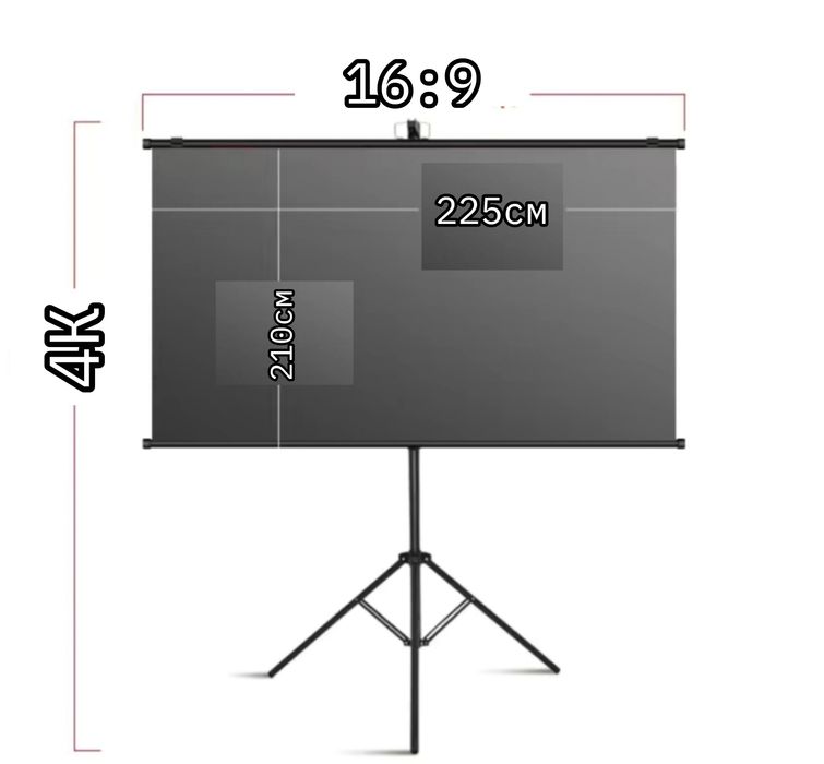 Проектор и экран