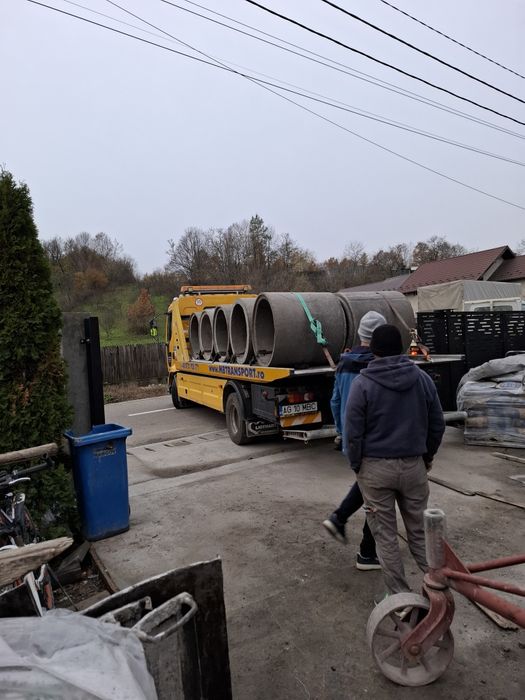 Tuburi și capace din beton armat pentru fose,puțuri și podețe