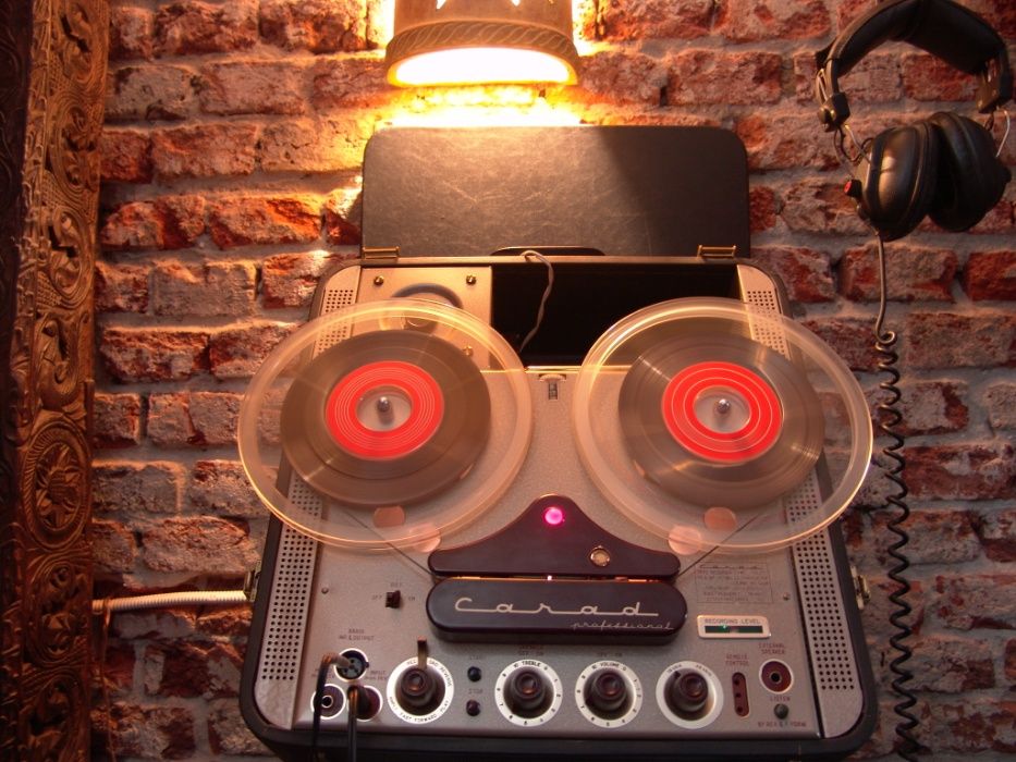 ART#2. magnetofon = CARAD R 62PA/Professional = Tube R'2'R/19-38 cm/s