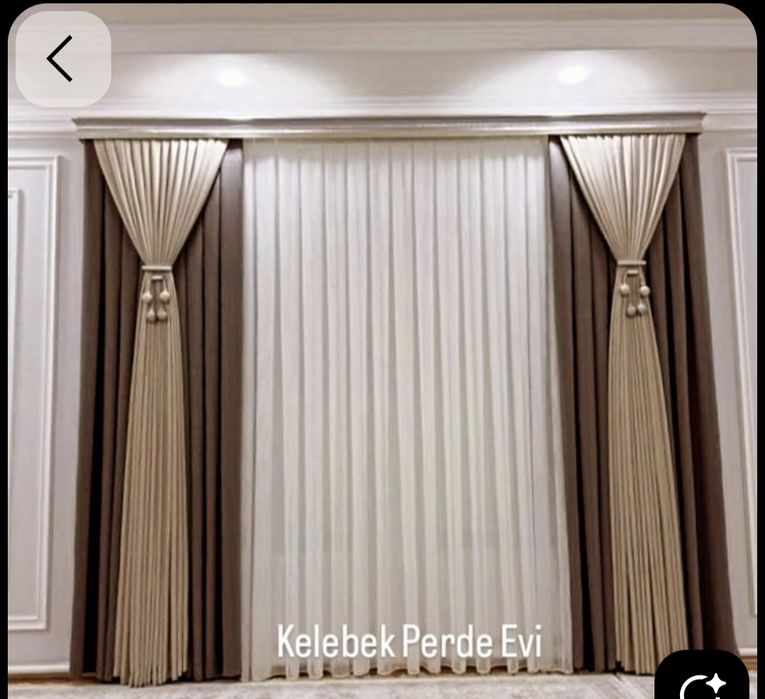 Шторы на заказ! Разнообрази ткани