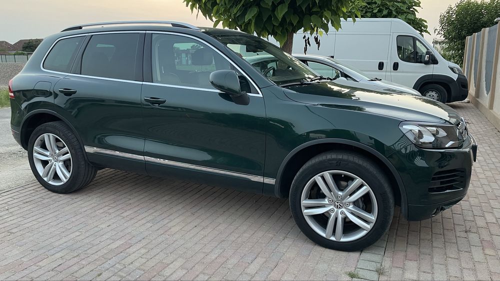 Vw touareg 7p verde deosebit