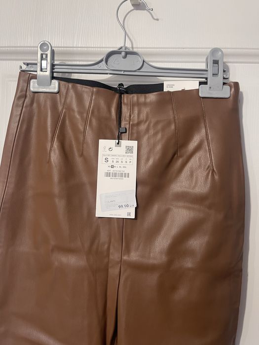 Colanti se piele noi zara