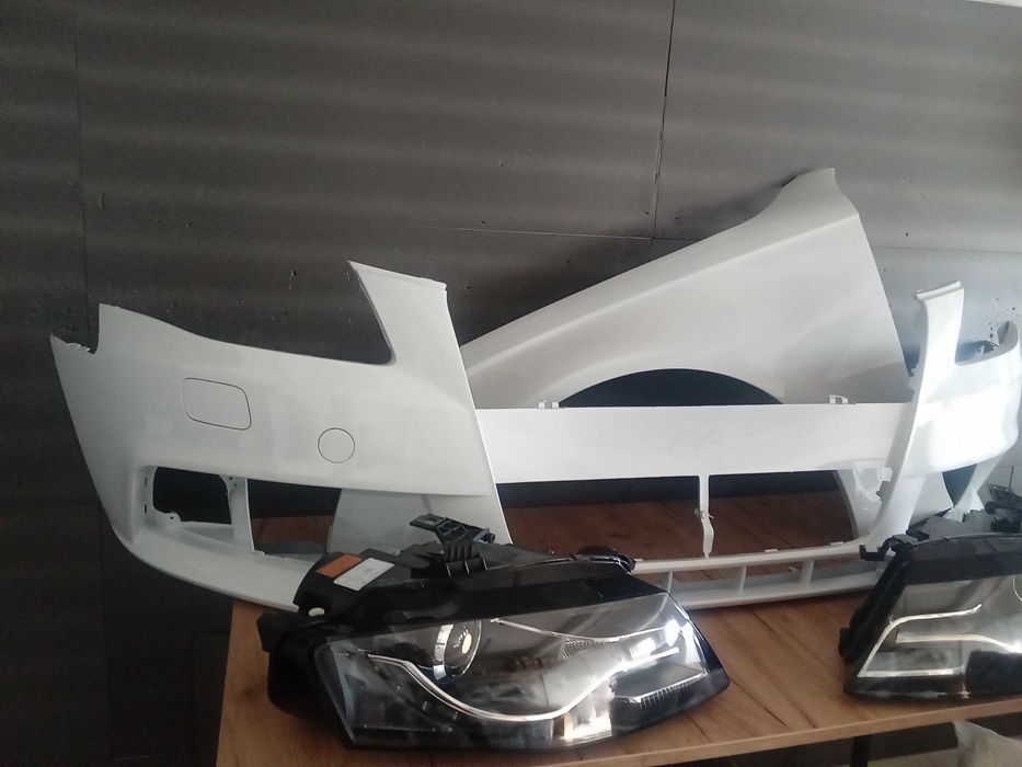 Bara,Aripa,Faruri Bi-Xenon fata Audi A4 B8 Alb Negru Argintiu 07-2011