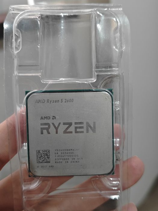 AMD Ryzen 5 2600 AM4 6 ядер 12 потоков