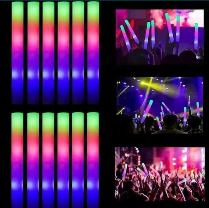 Baghete luminoase LED cu 3 functii