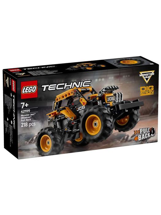 LEGO TECHNIC Monster Jam DIGatron с откидным верхом,218 деталей, 42199