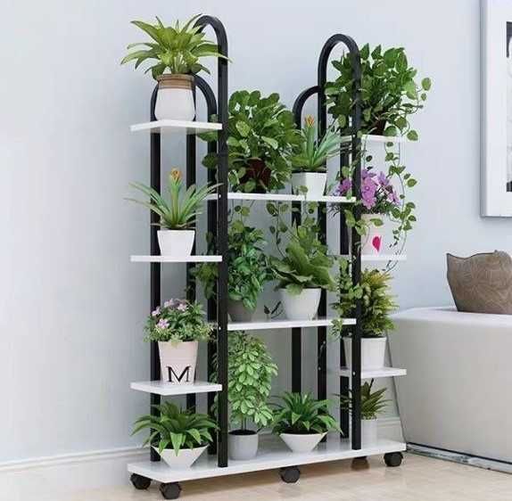 металлическая подставка для цветов