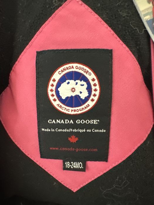 Canada Goose детский комбинезон