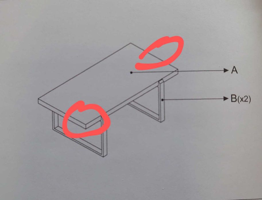 Преоценена Холна маса – D018-COFFE TABLE WLF-C04