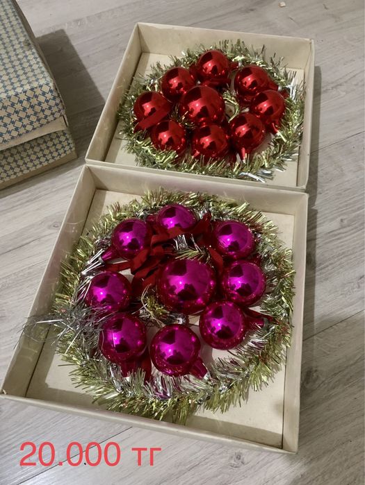 Елочные игрушки СССР