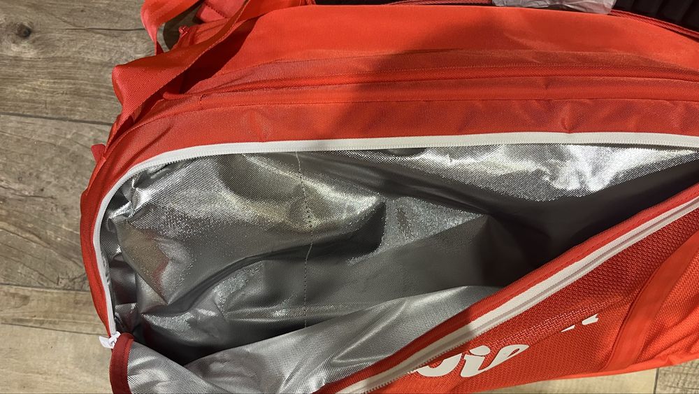 Wilson Super Tour Red Coaches Duffel / тенис чанта