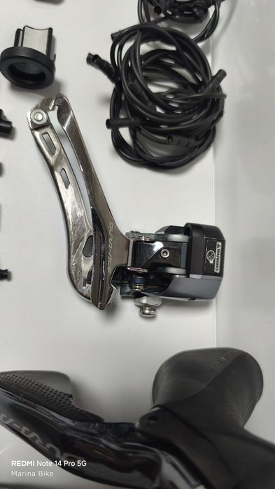 Електронна шосейна група Shimano Dura-Ace R9070 Di2 D-Fly Rim