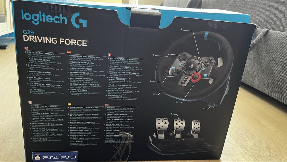 игрови волан Logitech G29