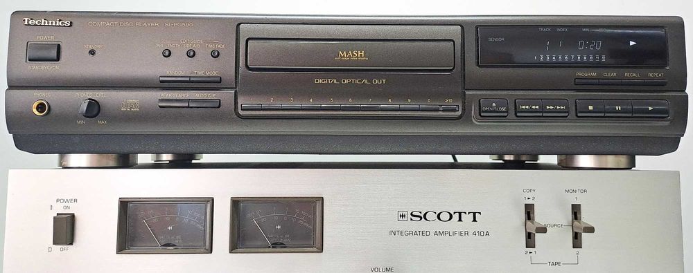 Technics PG 590 CD pt amplificator