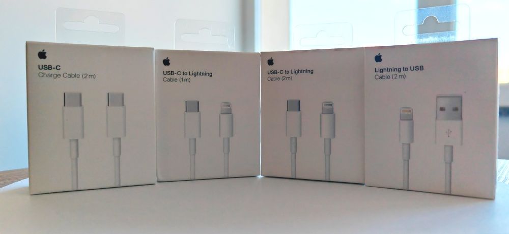 Cablu pentru iPhone  USB C  to USB  C si USB C  to Lightning  original