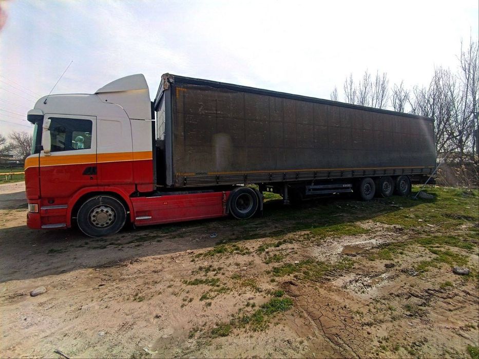 SCANIA G340 + KOGEL Прицеп Сотилади