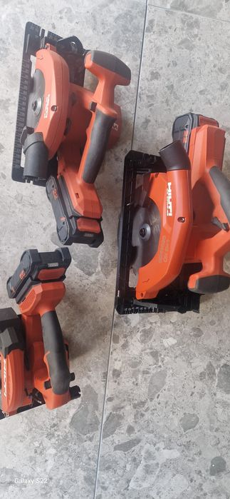 Hilti circular pe acumulator