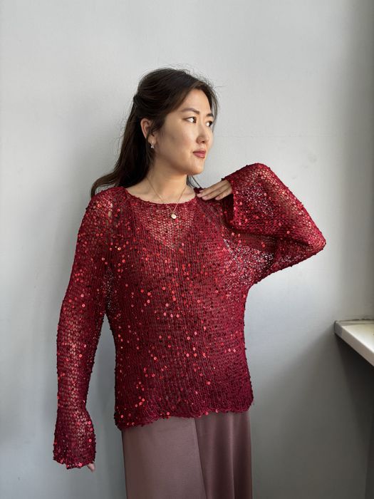 Паутинка с пайетками