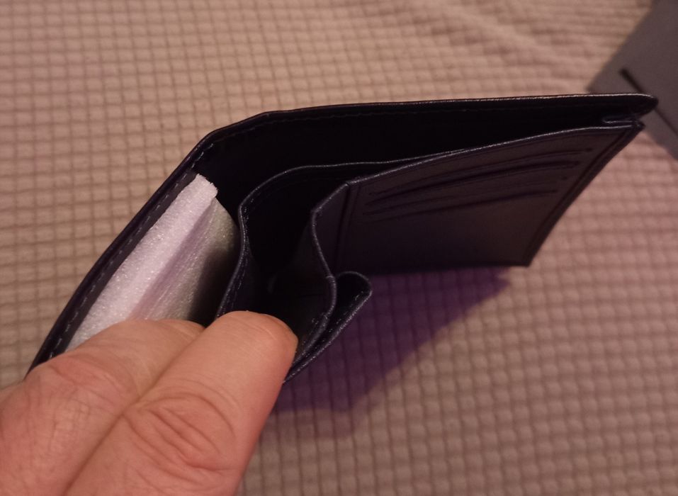 Portofel pielea de vacă Antifurt