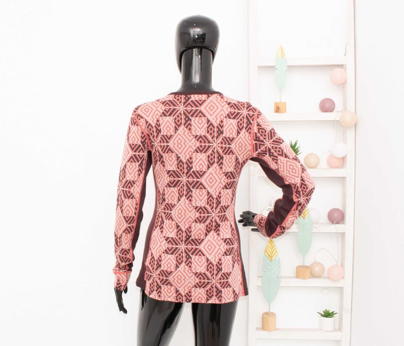 Kari Traa дамска мерино блуза термо бельо 100% мериносна вълна L