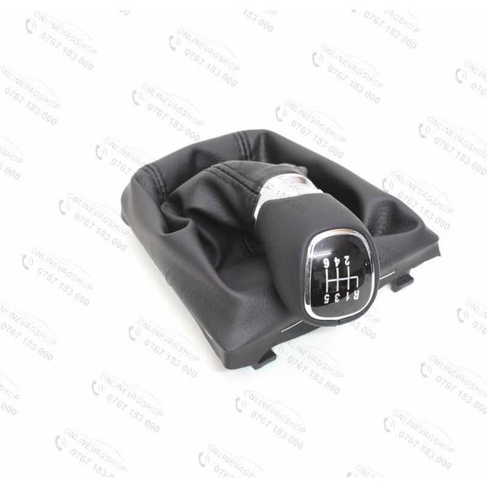 Nuca piele + manson schimbator Skoda Superb 2  cu 5 sau 6 viteze