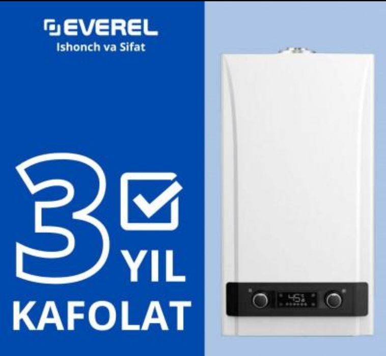 Everel kotel katel Gazoviy Kotyol Котел Склад Ассортимент Оптом Arzon
